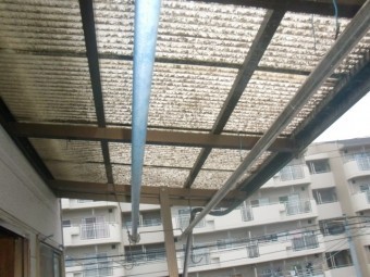 岸和田市春木のFRP波板