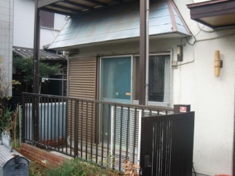 岸和田市土生町の既存の犬小屋解体完了!