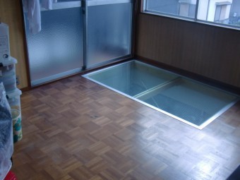 岸和田市小松里町の採光窓設置完了