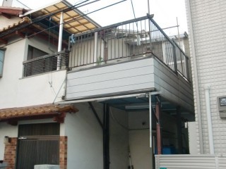 堺市中区のサイディング張り替え後