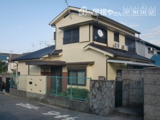 泉北郡忠岡町屋根葺き替え工事完了