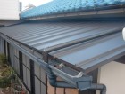 岸和田市 ガルバリューム鋼板屋根葺き替え