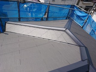 泉佐野市の屋根葺き替え後