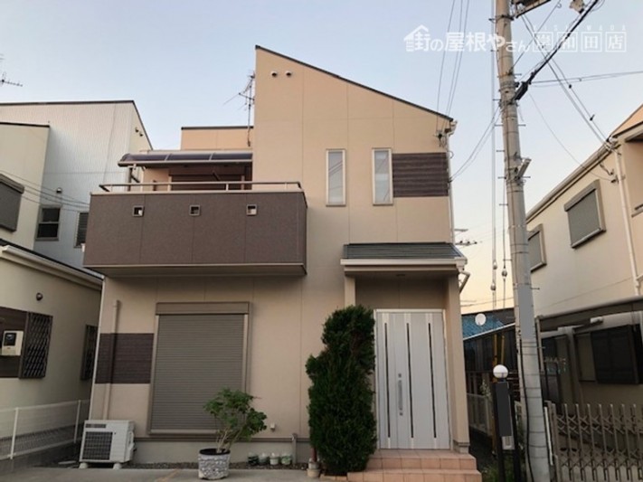 泉佐野市の塗装完了