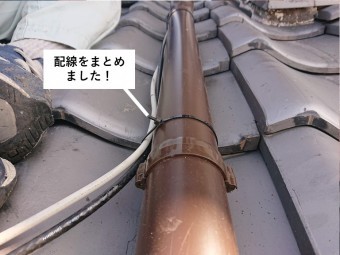 貝塚市の下屋の配線をまとめました