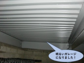 岸和田市/明るいガレージになりました!