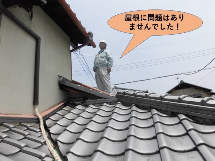 岸和田市の屋根に問題はありません!
