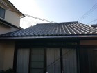 岸和田市の銅板屋根の葺き替え完了