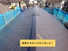熊取町の屋根の板金もきれいになりました