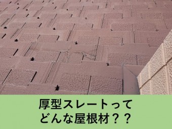 貝塚市の厚型スレート