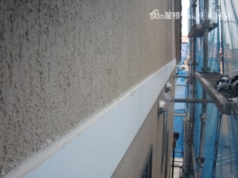 泉北郡忠岡町の外壁帯の防水完了