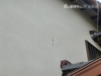 泉佐野市の外壁劣化状況