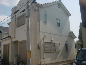 和泉市箕形町の雨樋修理