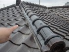 泉南市の降り棟の修復完了