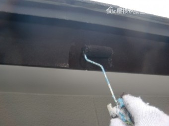 忠岡町の鼻隠し塗装