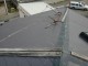 岸和田市の降り棟の板金が飛散