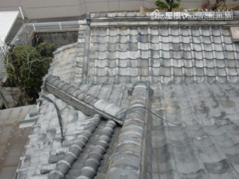 岸和田市の屋根修復完了