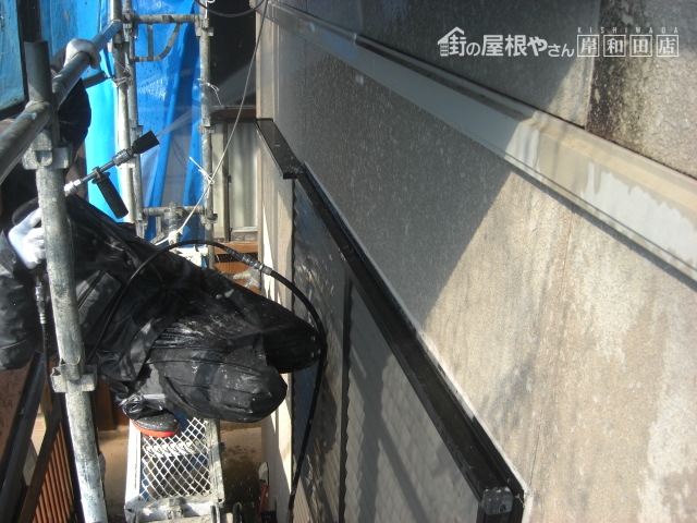 岸和田市のセキスイハイムの外壁塗装