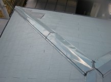 岸和田市の棟板金取付完了