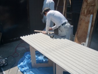 忠岡町で使用する波型スレート