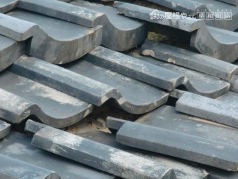 岸和田市の軒先の屋根確認