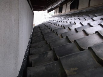 岸和田市の雨樋交換完了