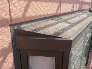 泉佐野市の出窓の雨漏り修理後