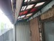 貝塚市の劣化が進んだテラスの波板