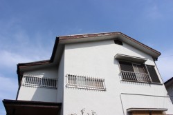 岸和田市摩湯町の破風板と鼻隠し現況