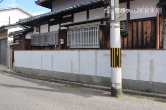 泉北郡忠岡町の塀補修完了
