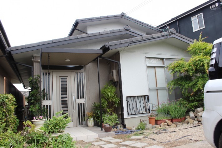 岸和田市の外壁塗装完了