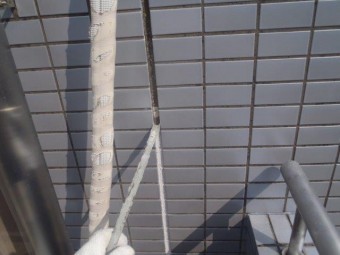 貝塚市石才の外壁の目地シーリング撤去