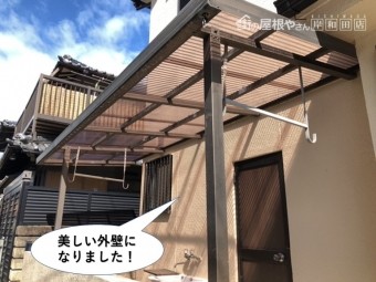 和泉市の塗装で美しい外壁になりました