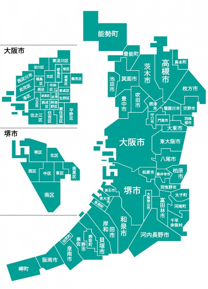 大阪地図