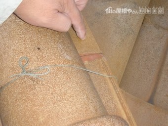 岸和田市土生町で洋瓦の屋根葺き替え工事