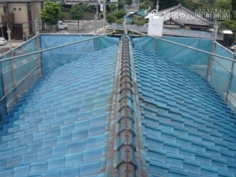 泉北郡忠岡町屋根現況