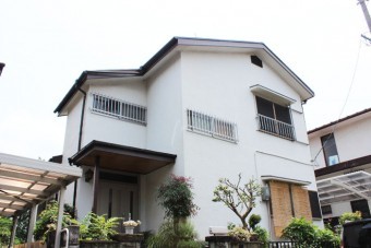 岸和田市摩湯町の屋根メンテナンス完了