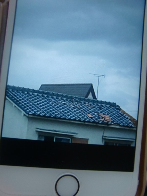 岸和田市の台風の被害当時の写真
