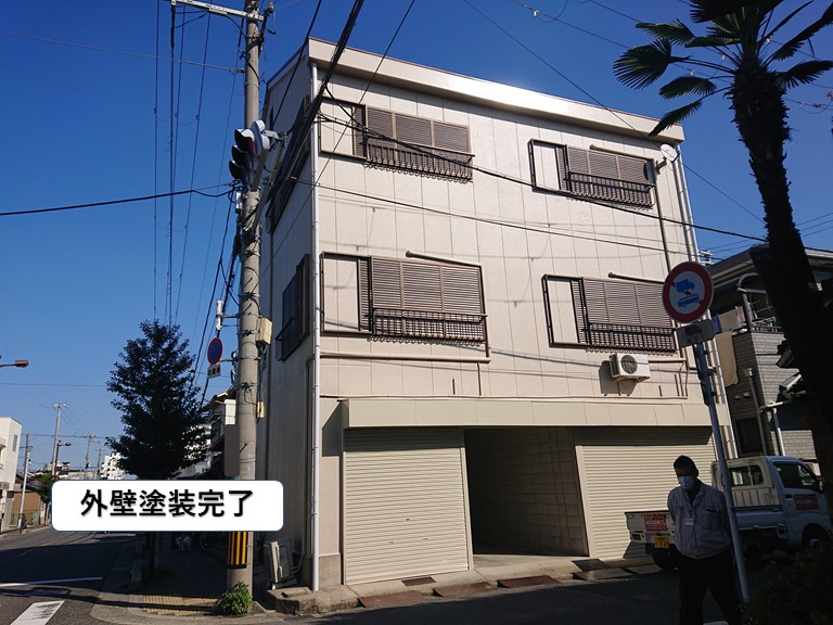 岸和田市の目地のシーリング工事を行い、ALC外壁塗装をしたY様邸！