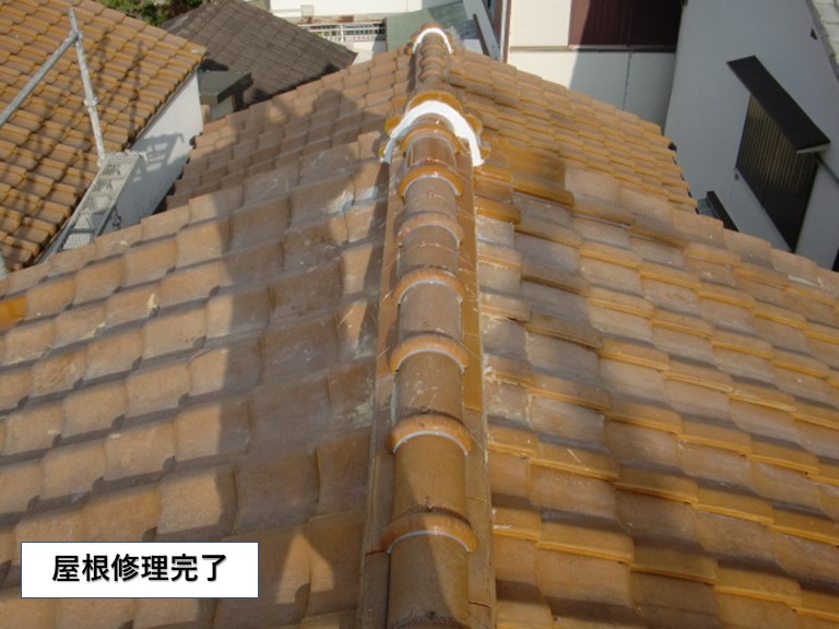 和泉市の屋根修理完了