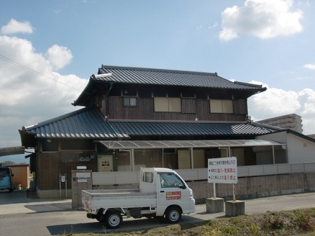 岸和田市東大路町の淡路産特上和瓦の屋根の葺き替え