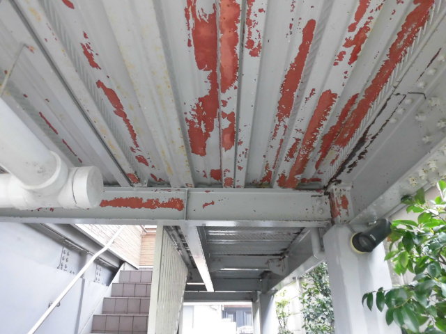 岸和田市春木の駐車スペースの高圧洗浄