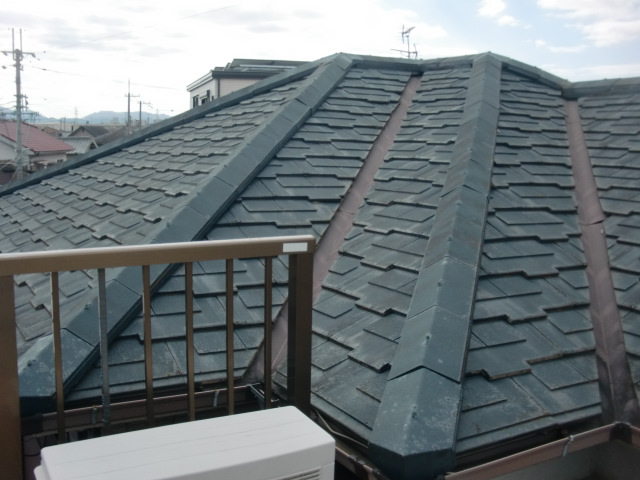 岸和田市の屋根の現地調査