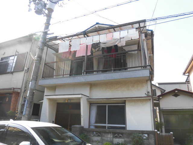 岸和田市吉井町外壁塗装前の現況