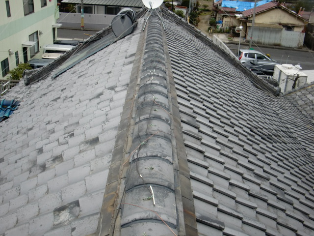 岸和田市の屋根修復完了