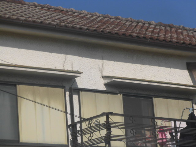 岸和田市の屋根・外壁現況