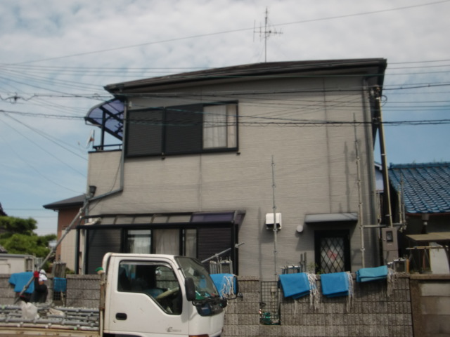 岸和田市西之内町の外壁・屋根塗装