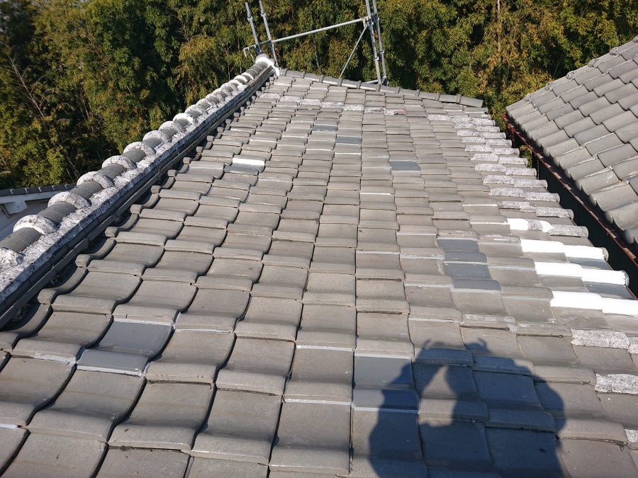 忠岡町の屋根の修理完了