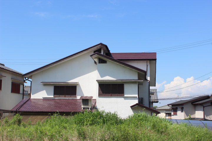 岸和田市摩湯町の屋根塗装完了！
