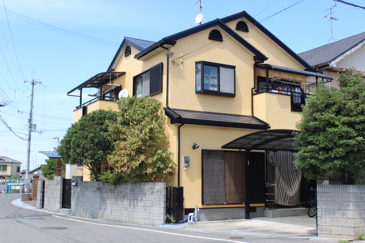 岸和田市八田町の外壁・屋根塗装完了